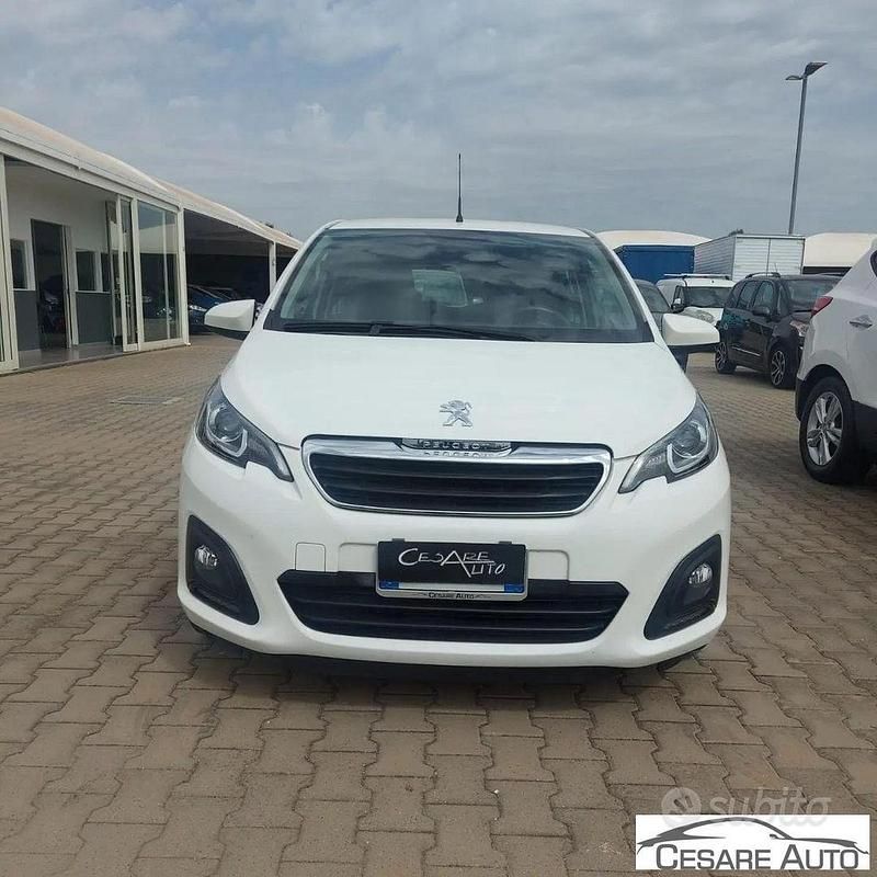 Usata Peugeot 108 Active Top 2020 Bianco Berlina
