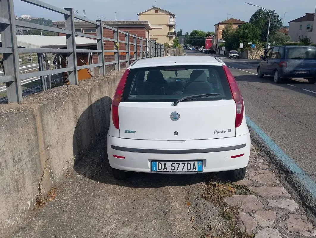 Usata Fiat Punto Dynamic 80 CV (58 kW) 2006 Bianco Utilitaria