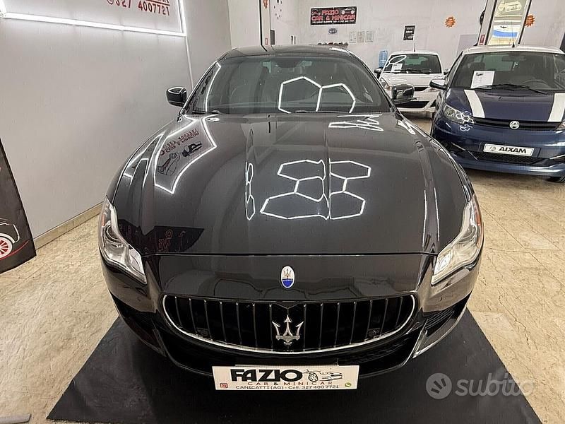 Usata Maserati Quattroporte 275 CV (202 kW) 2014 Nero Berlina