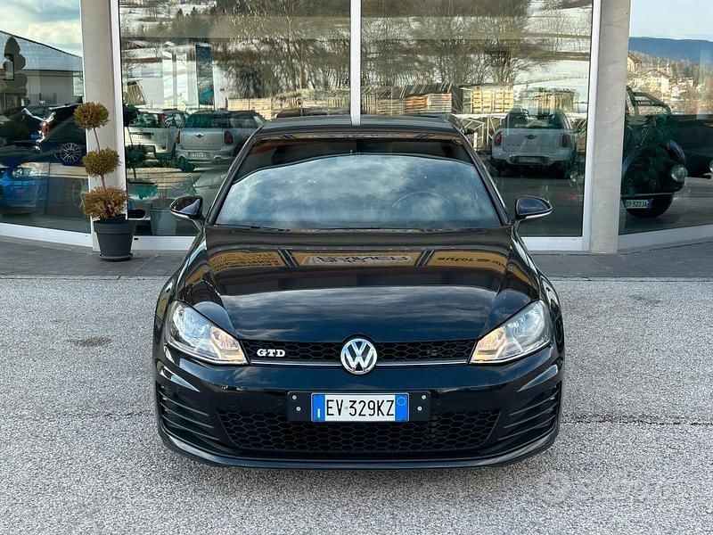 Używany VW Golf VII GTD 184 KM (135 kW) 2014 Czarny Sedan/Limuzyna