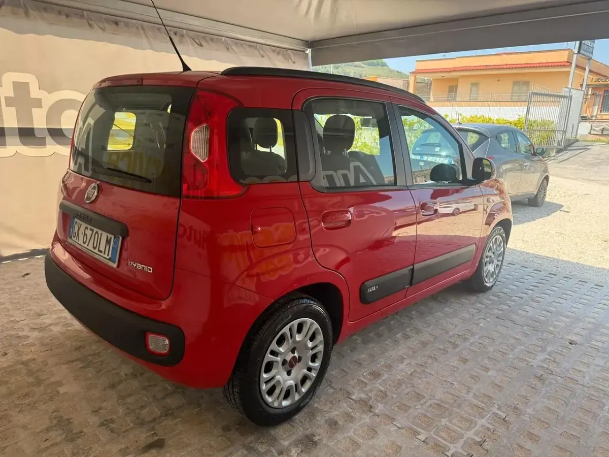 Usata Fiat Panda S 70 CV (51 kW) 2022 Rosso Utilitaria