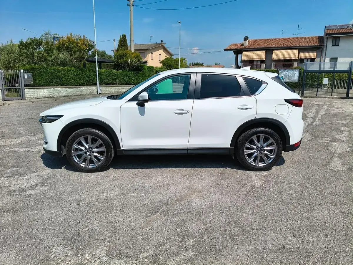 Usata Mazda CX-5 150 CV (110 kW) 2019 Bianco SUV