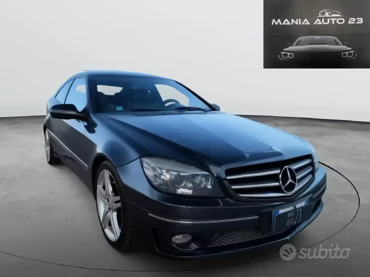 Usata Mercedes CLC220 150 CV (110 kW) 2010 Grigio Coupé