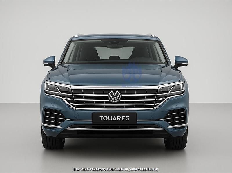 Usata VW Touareg Elegance 381 CV (280 kW) 2022 Blu SUV