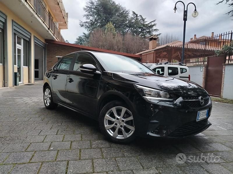 Usata Opel Corsa Elegance 75 CV (55 kW) 2022 Nero Utilitaria