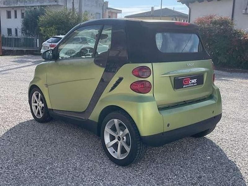 Usata Smart ForTwo Cabrio Passion 71 CV (52 kW) 2007 Verde Cabrio