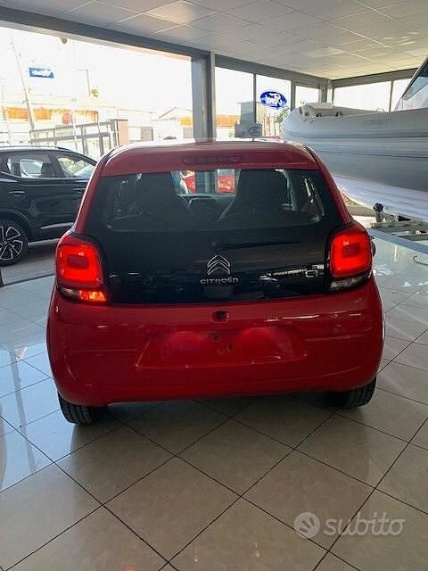 Usata Citroën C1 Feel 72 CV (52 kW) 2021 Rosso Utilitaria