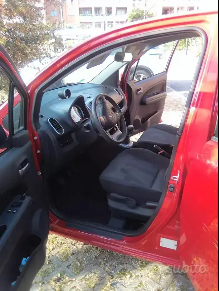 Usata Opel Agila 86 CV (63 kW) 2008 Rosso Utilitaria