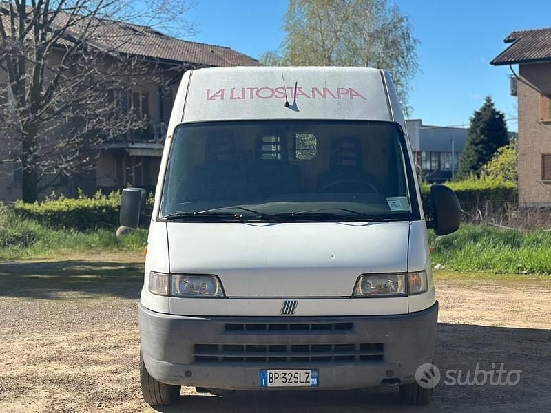 Usata Fiat Ducato 85 CV (62 kW) 2000 Bianco Furgone