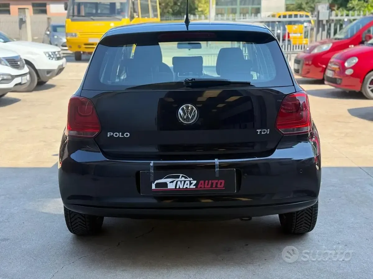 Usata VW Polo Comfortline 75 CV (55 kW) 2011 Nero Utilitaria