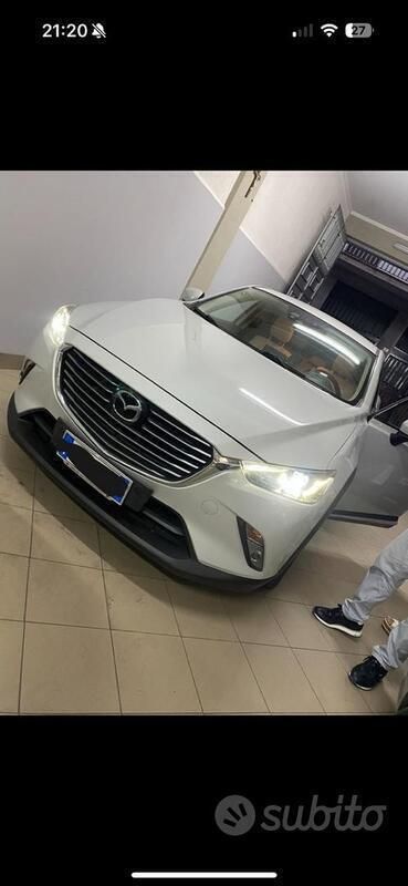 Usata Mazda CX-3 105 CV (77 kW) 2016 Bianco SUV