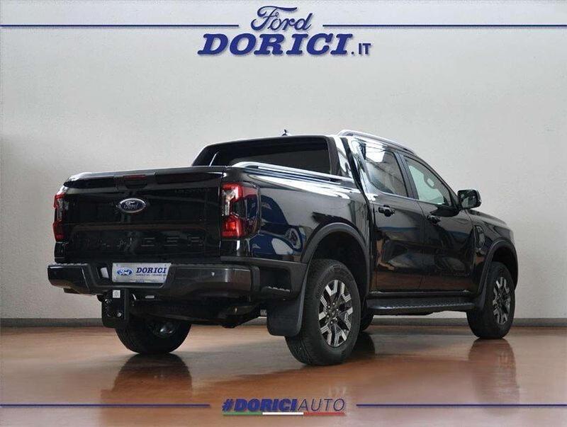 Nuova Ford Ranger Wildtrack 188 CV (138 kW) 2025 Agate black Pick-up