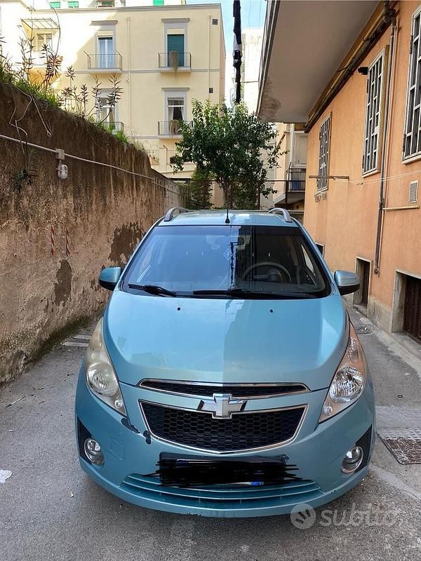 Usata Chevrolet Spark 2010 Blu Utilitaria