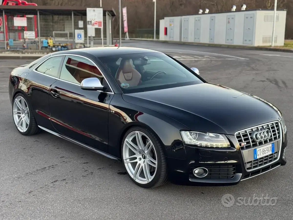 Usata Audi S5 Cabriolet 354 CV (260 kW) 2009 Nero Coupé
