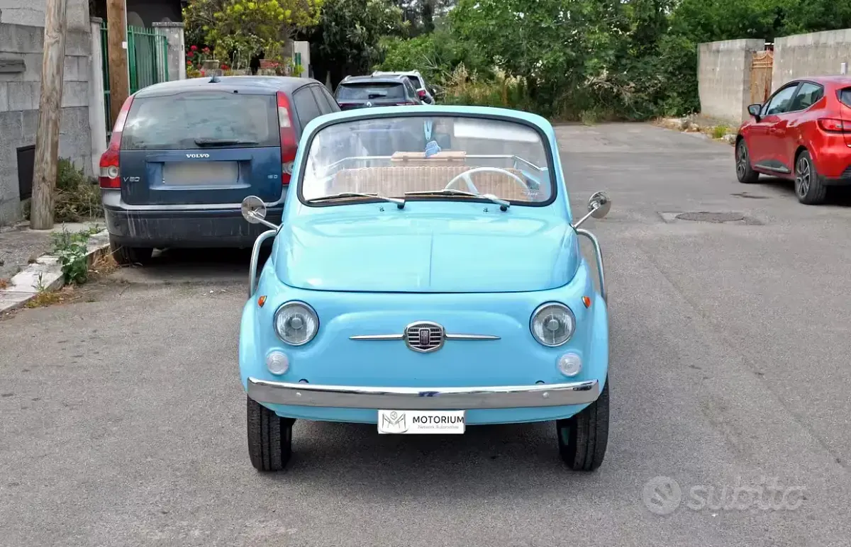Usata Fiat 500 1970 Bluazzurro Utilitaria