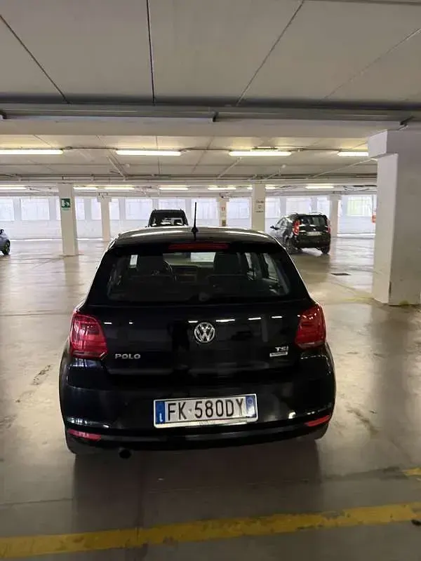 Usata VW Polo Comfortline 90 CV (66 kW) 2017 Nero Berlina