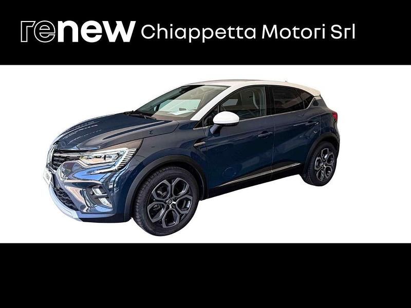 Blu marine + tetto bianco puro Usata 2022 Renault Captur Intens SUV | 19.900 € (Buon prezzo) - Immagine 1/4