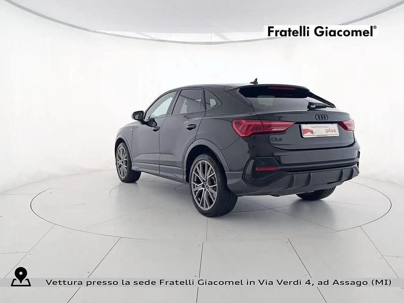 Usata Audi Q3 Sportback S-Line 200 CV (147 kW) 2023 Nero mito metallizzato SUV