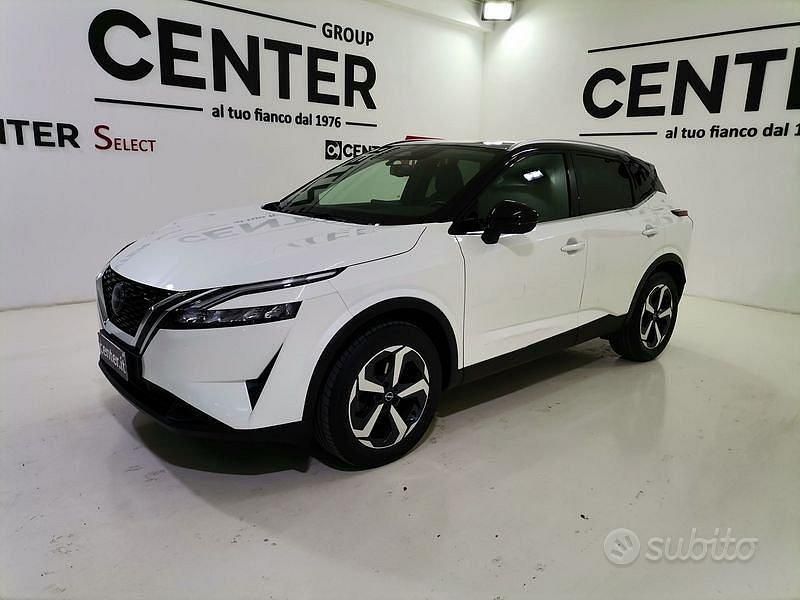 Bianco Usata 2022 Nissan Qashqai N-Connecta SUV | 21.900 € (Buon prezzo) - Immagine 1/4
