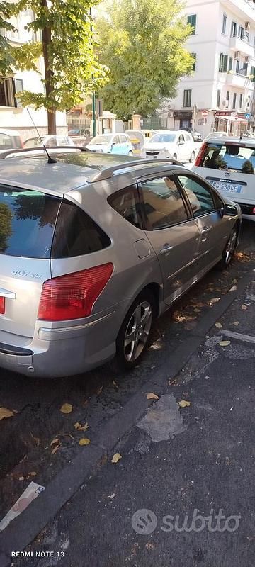 Grigio Usata 2007 Peugeot 407 Station wagon | 2000 € - Immagine 1/4