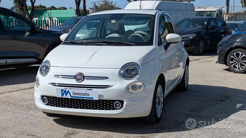 Usata Fiat 500 Lounge 69 CV (50 kW) 2019 Bianco Utilitaria