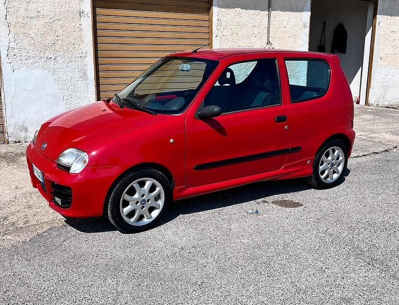 Usata Fiat Seicento Abarth 2001 Rosso Utilitaria