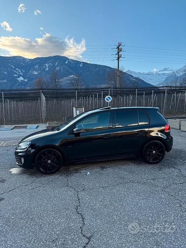 Usata VW Golf VI GTD 170 CV (125 kW) 2011 Nero Utilitaria