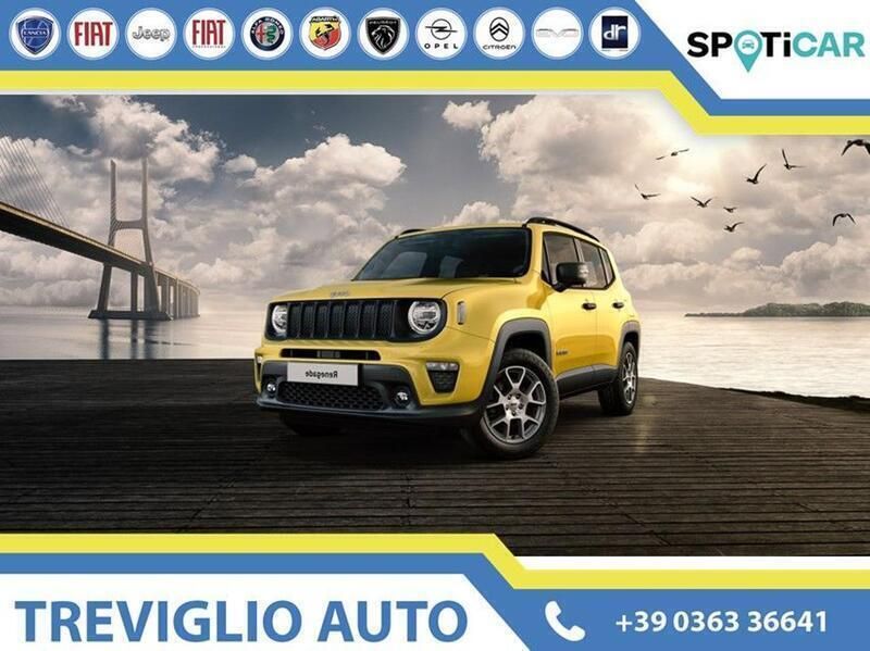 Usata Jeep Renegade Limited 131 CV (96 kW) 2022 Rosso SUV