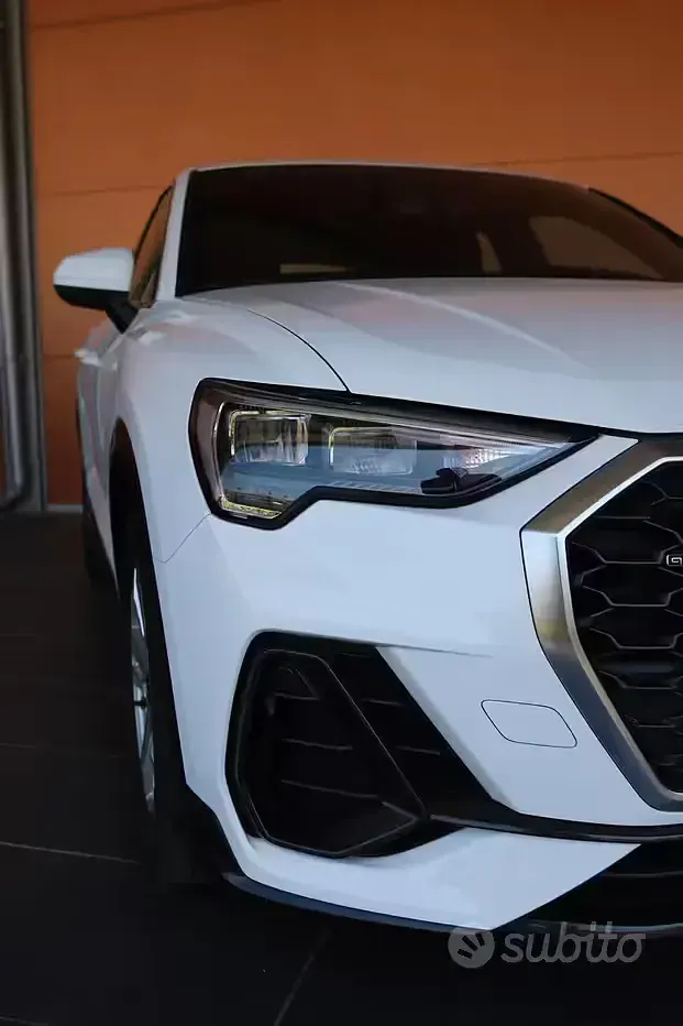 Usata Audi Q3 150 CV (110 kW) 2021 Bianco SUV