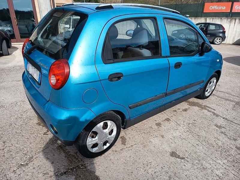 Usata Chevrolet Matiz 2009 Blu Utilitaria