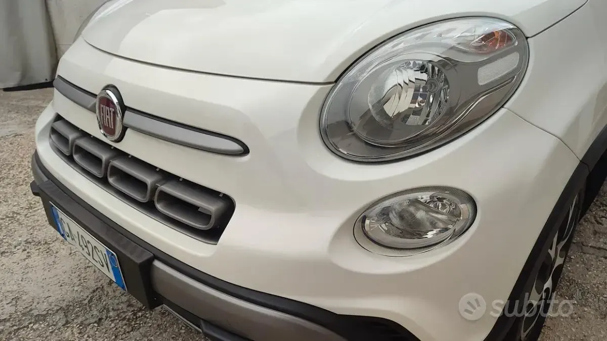 Usata Fiat 500L Cross 120 CV (88 kW) 2020 Bianco Monovolume