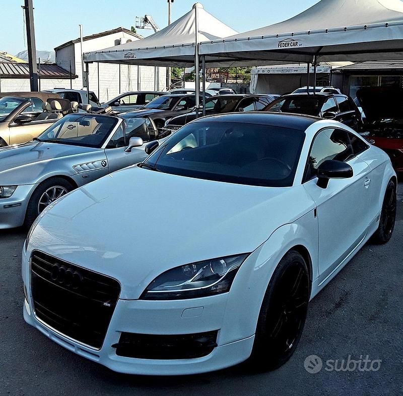 Usata Audi TT S-Line 2009 Bianco Coupé