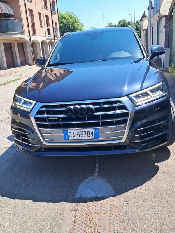 Usata Audi Q5 S-line plus 190 CV (139 kW) 2020 Blu SUV