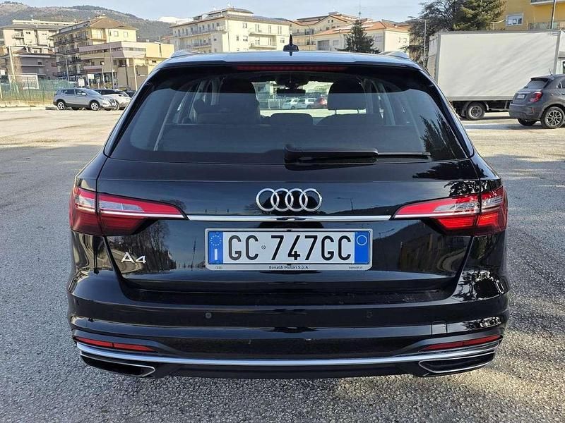 Usata Audi A4 Advanced 136 CV (100 kW) 2020 Nero Station wagon