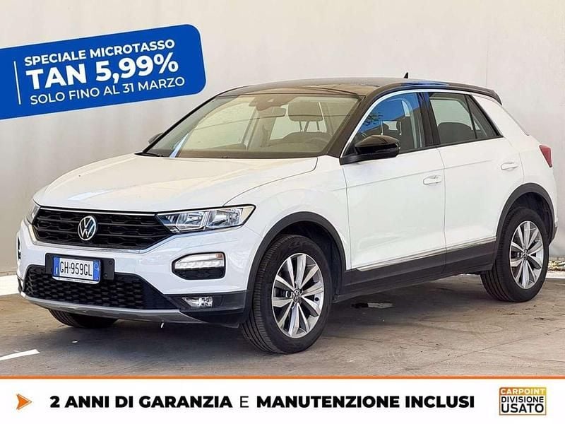 Usata VW T-Roc Style 116 CV (85 kW) 2021 Bianco SUV