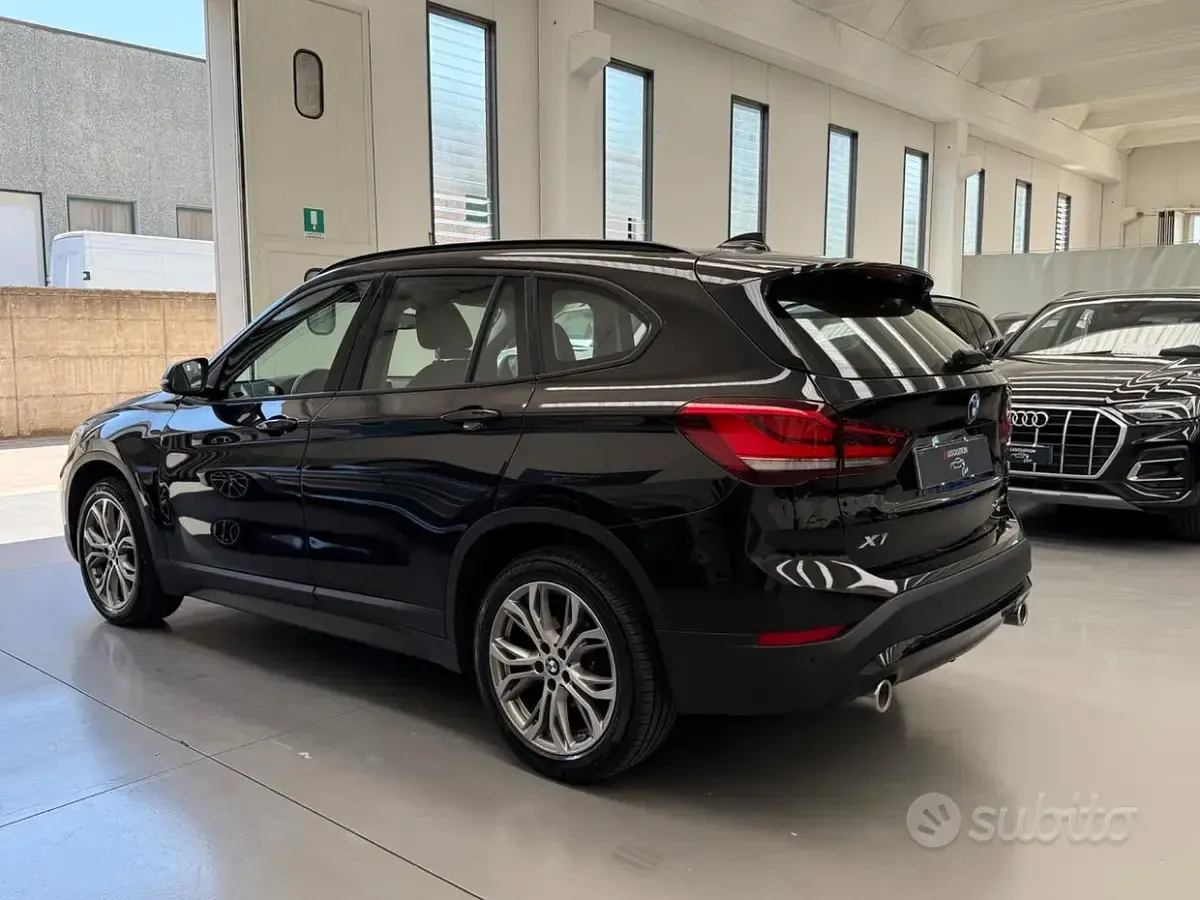 Usata BMW X1 Sport Line 150 CV (110 kW) 2021 Nero SUV