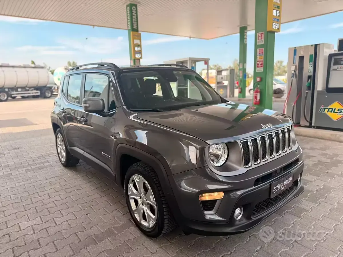 Usata Jeep Renegade Limited 131 CV (96 kW) 2021 Grigio SUV