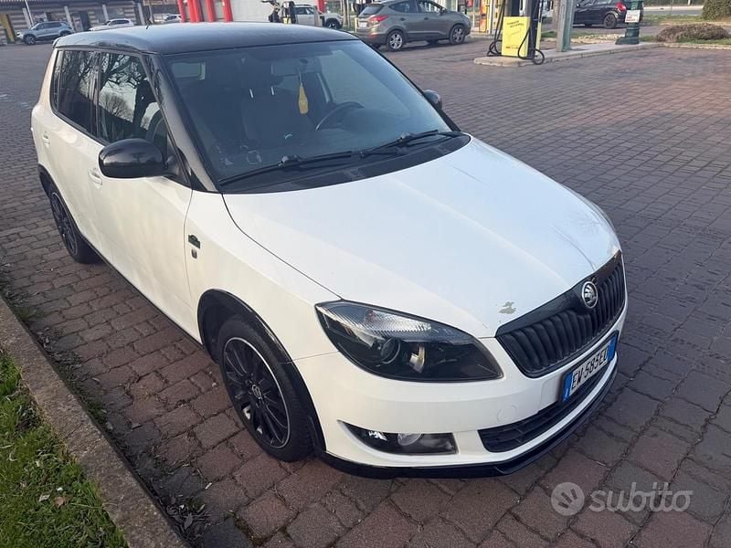 Usata Skoda Fabia Monte Carlo 74 CV (54 kW) 2014 Bianco Berlina