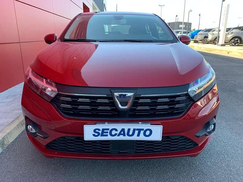 Rosso Usata 2022 Dacia Sandero Comfort Due volumi | 13.000 € (Buon prezzo) - Immagine 1/4