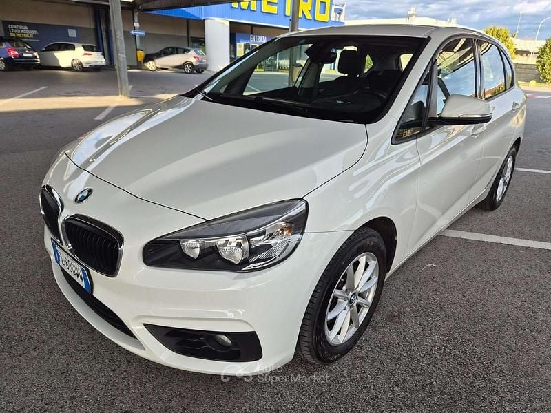 Usata BMW 216 Active Tourer 116 CV (85 kW) 2017 Bianco Monovolume