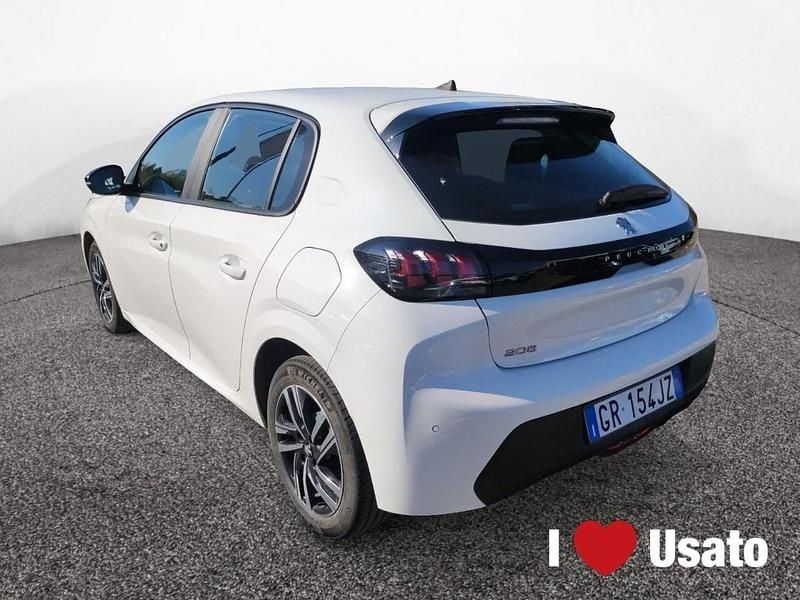 Usata Peugeot 208 Active 75 CV (55 kW) 2023 Bianco Utilitaria