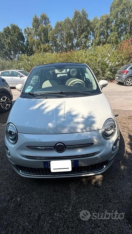Usata Fiat 500 Lounge 69 CV (50 kW) 2019 Bianco Utilitaria