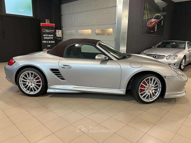 Usata Porsche Boxster 295 CV (216 kW) 2008 Argento gt Cabrio