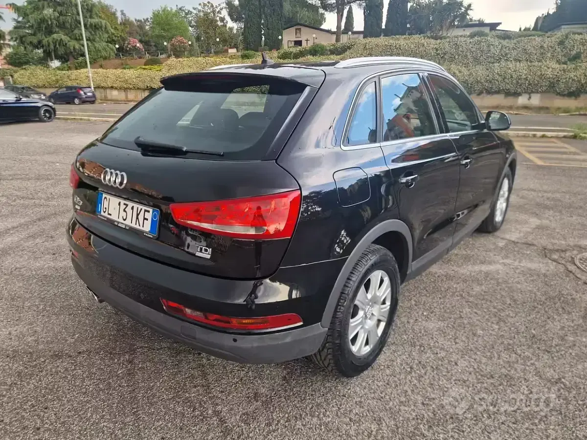 Usata Audi Q3 Ambiente 150 CV (110 kW) 2017 Nero SUV