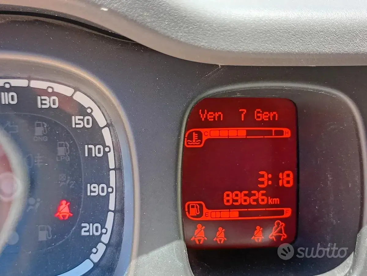 Usata Fiat Panda 69 CV (50 kW) 2012 Utilitaria