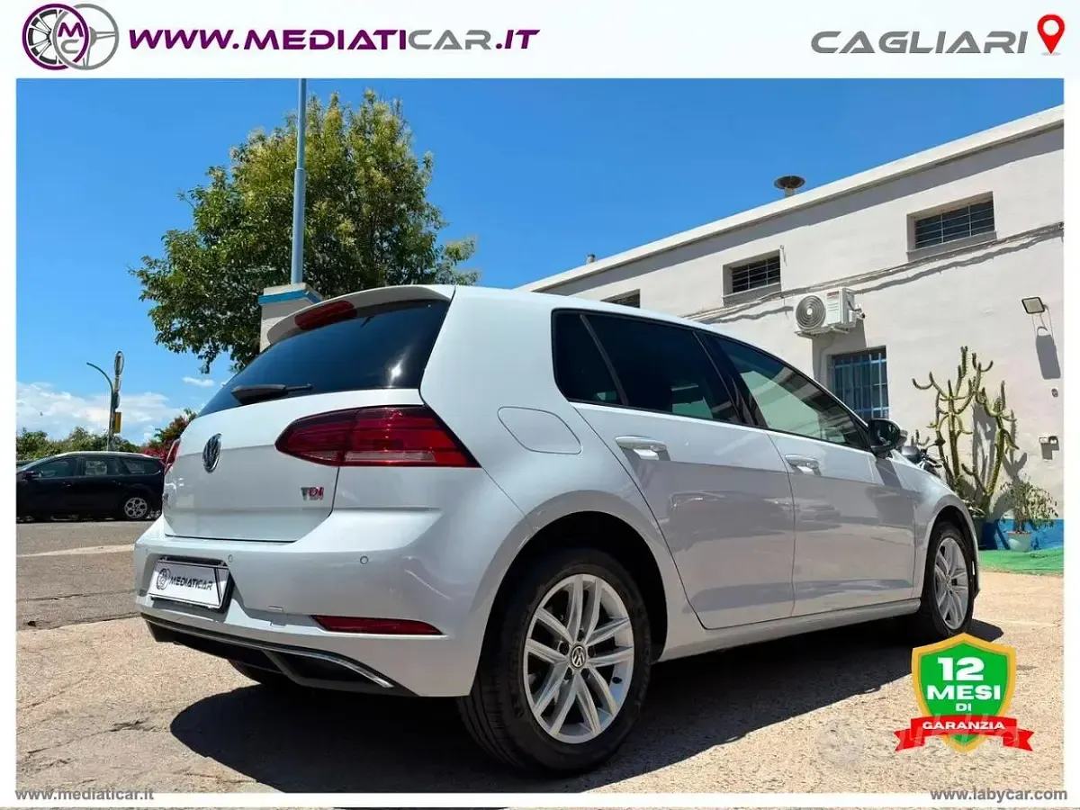 Usata VW Golf VII Business 116 CV (85 kW) 2017 Bianco Berlina