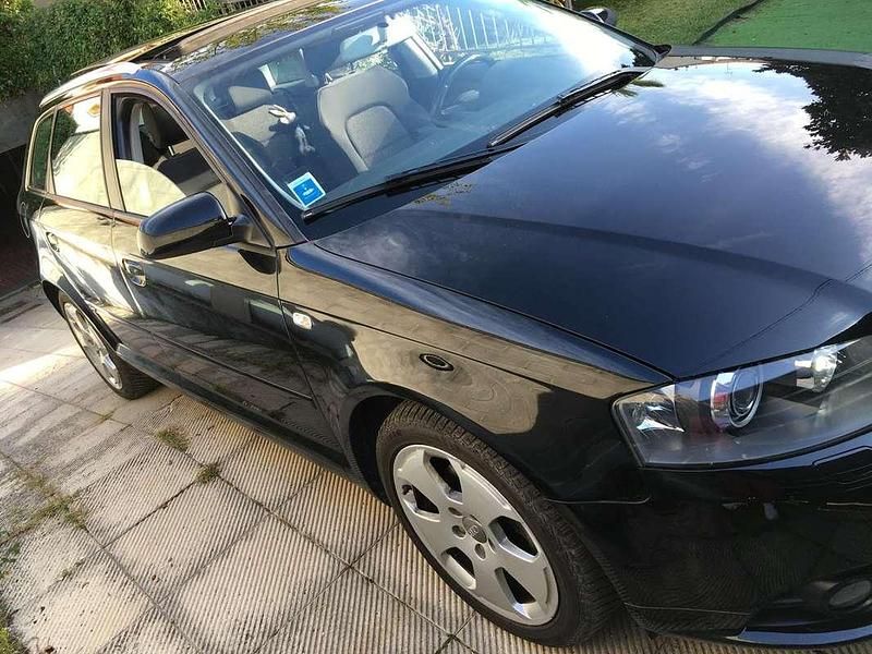 Usata Audi A3 Sportback Attraction 125 CV (91 kW) 2008 Nero Utilitaria