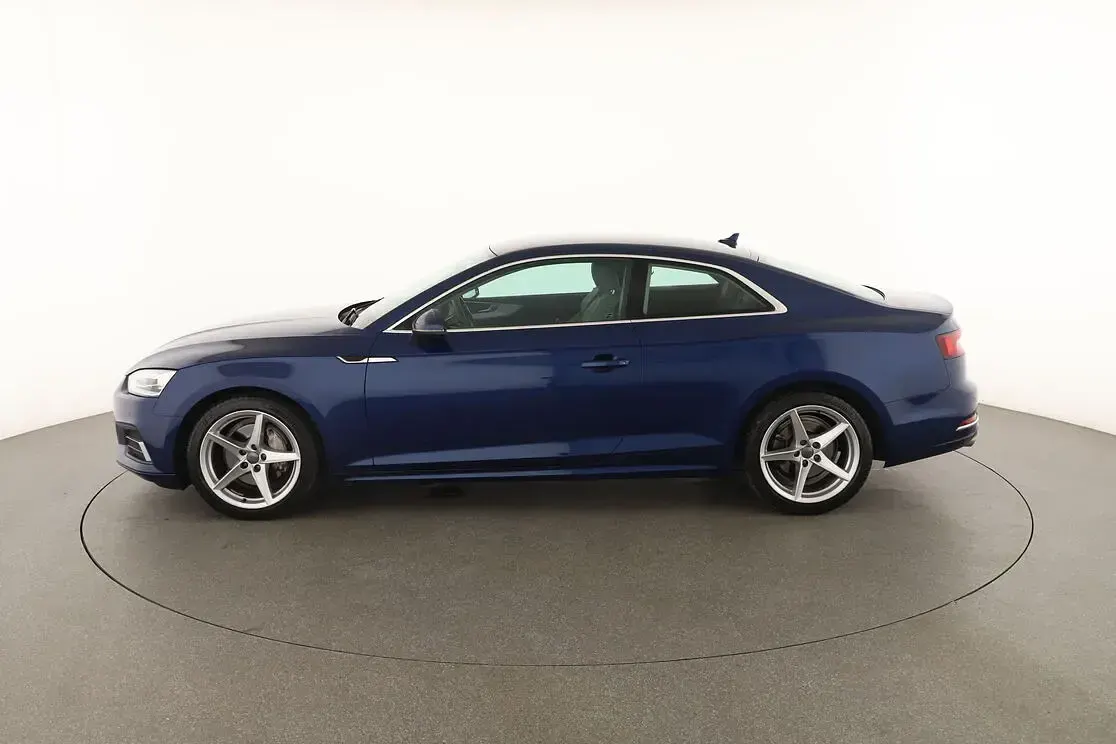 Usata Audi A5 Sport 190 CV (139 kW) 2018 Blu Coupé