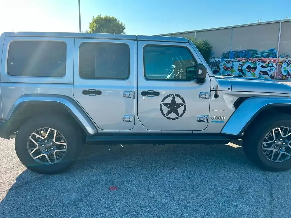 Usata Jeep Wrangler Unlimited Sahara 271 CV (199 kW) 2021 Grigio SUV