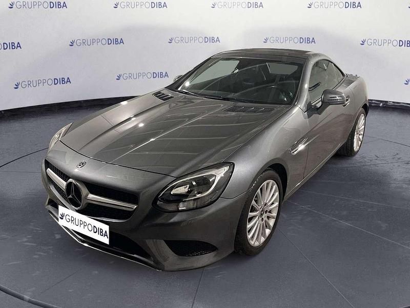 Grigio Usata 2017 Mercedes SLC180 Cabrio | 24.590 € - Immagine 1/4